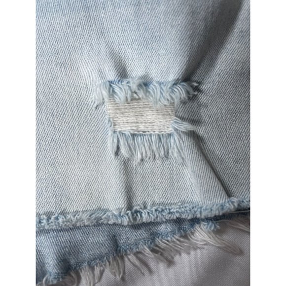 Hudson Gemma Cutoff Distressed Denim Shorts Size 25 - Picture 5 of 7